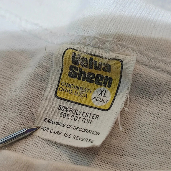 Vintage 80s Velva Sheen Mickey Mouse Florida T-Shirt XL Made in USA Disney - Picture 8 of 13